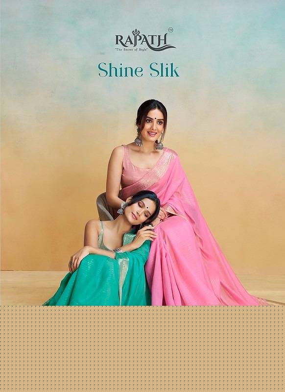 Shine Silk By Rajpath 960001 To 960006 Series Indian Traditional Wear Collection Beautiful Stylish Fancy Colorful Party Wear & Occasional Wear Handloom Silk Sarees At Wholesale Price