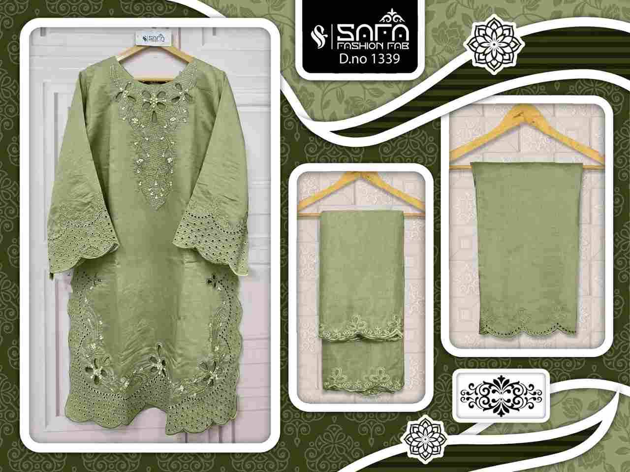 Safa 1339 Colours By Safa Fashion 1339-A To 1339-C Series Designer Stylish Fancy Colorful Beautiful Party Wear & Ethnic Wear Collection Heavy Viscose Dresses At Wholesale Price
