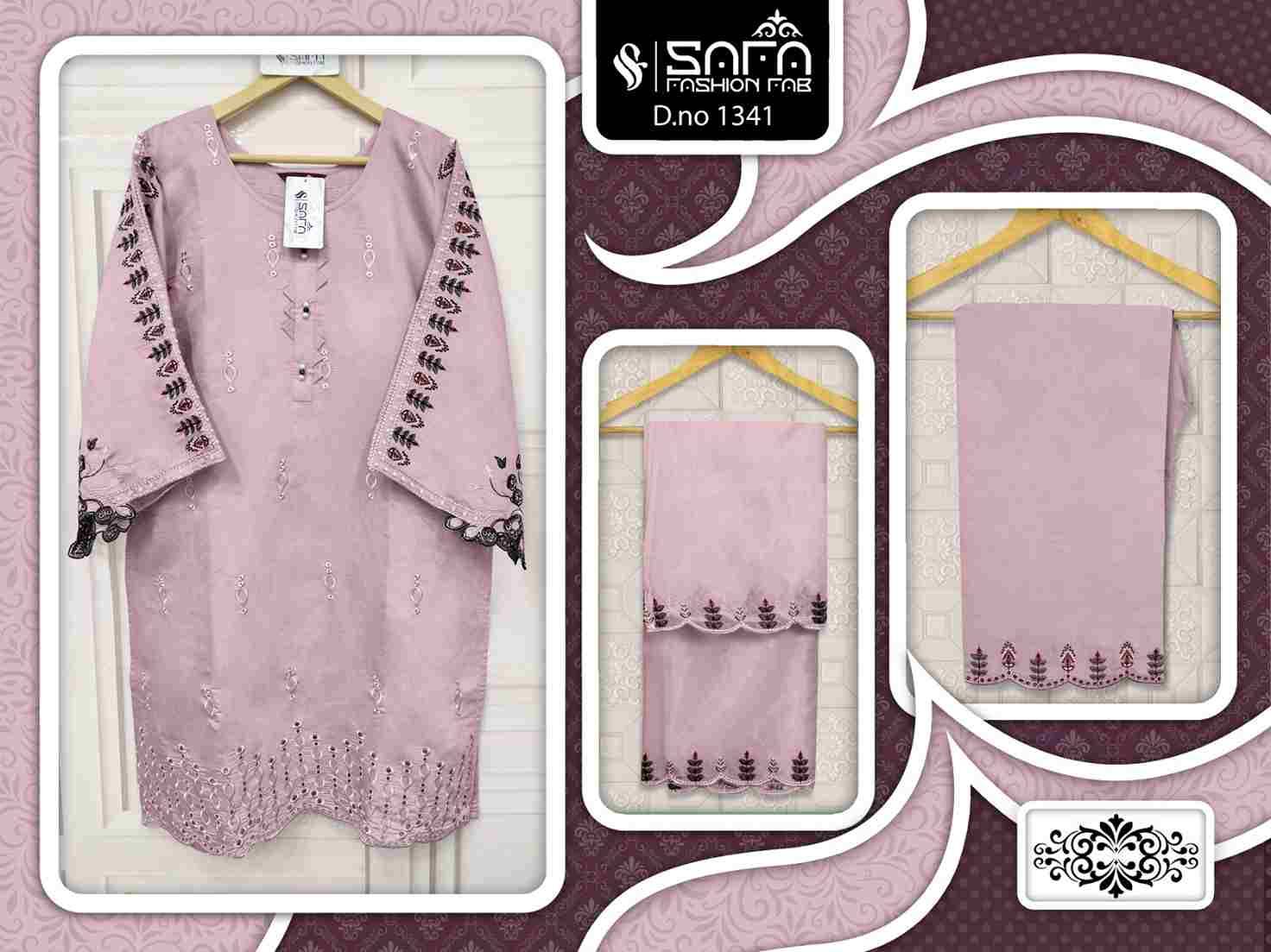 Safa 1341 Colours By Safa Fashion 1341-A To 1341-C Series Designer Stylish Fancy Colorful Beautiful Party Wear & Ethnic Wear Collection Heavy Fancy Dresses At Wholesale Price