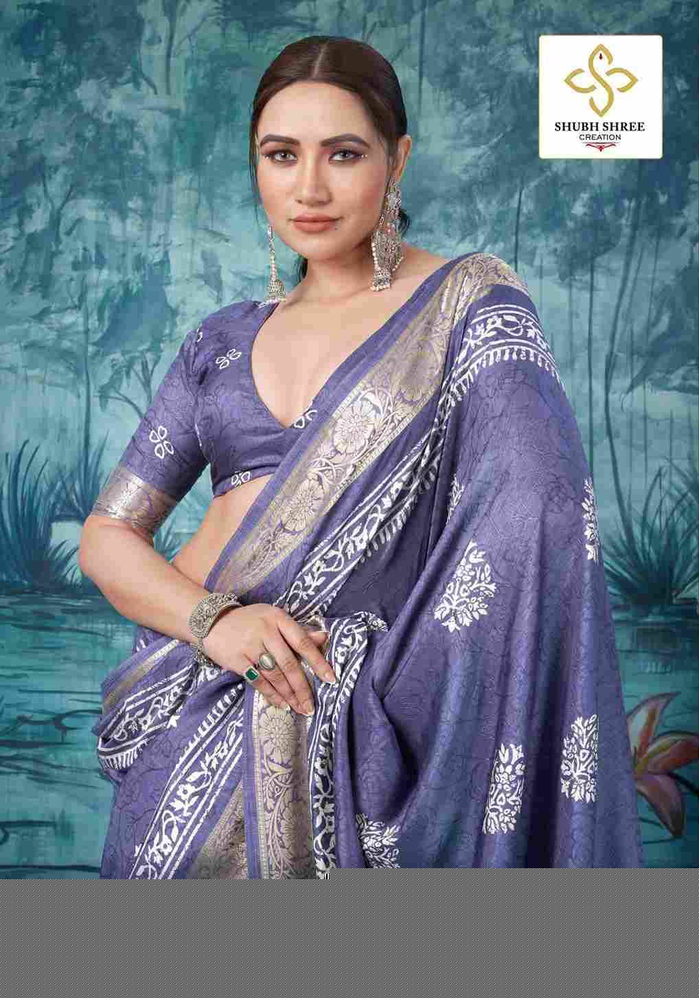 Sanchita By Shubh Shree 1001 To 1006 Series Indian Traditional Wear Collection Beautiful Stylish Fancy Colorful Party Wear & Occasional Wear Tussar Silk Sarees At Wholesale Price