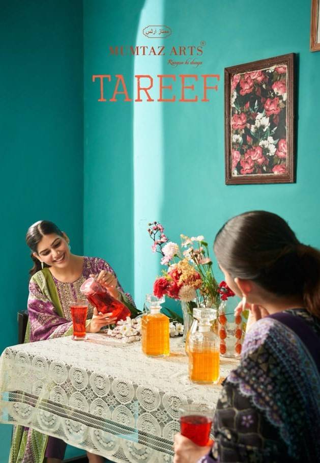 Tareef  By Mumtaz Arts 6601 To 6606 Series Designer Festive Suits Collection Beautiful Stylish Fancy Colorful Party Wear & Occasional Wear Pure Jam Satin Dresses At Wholesale Price