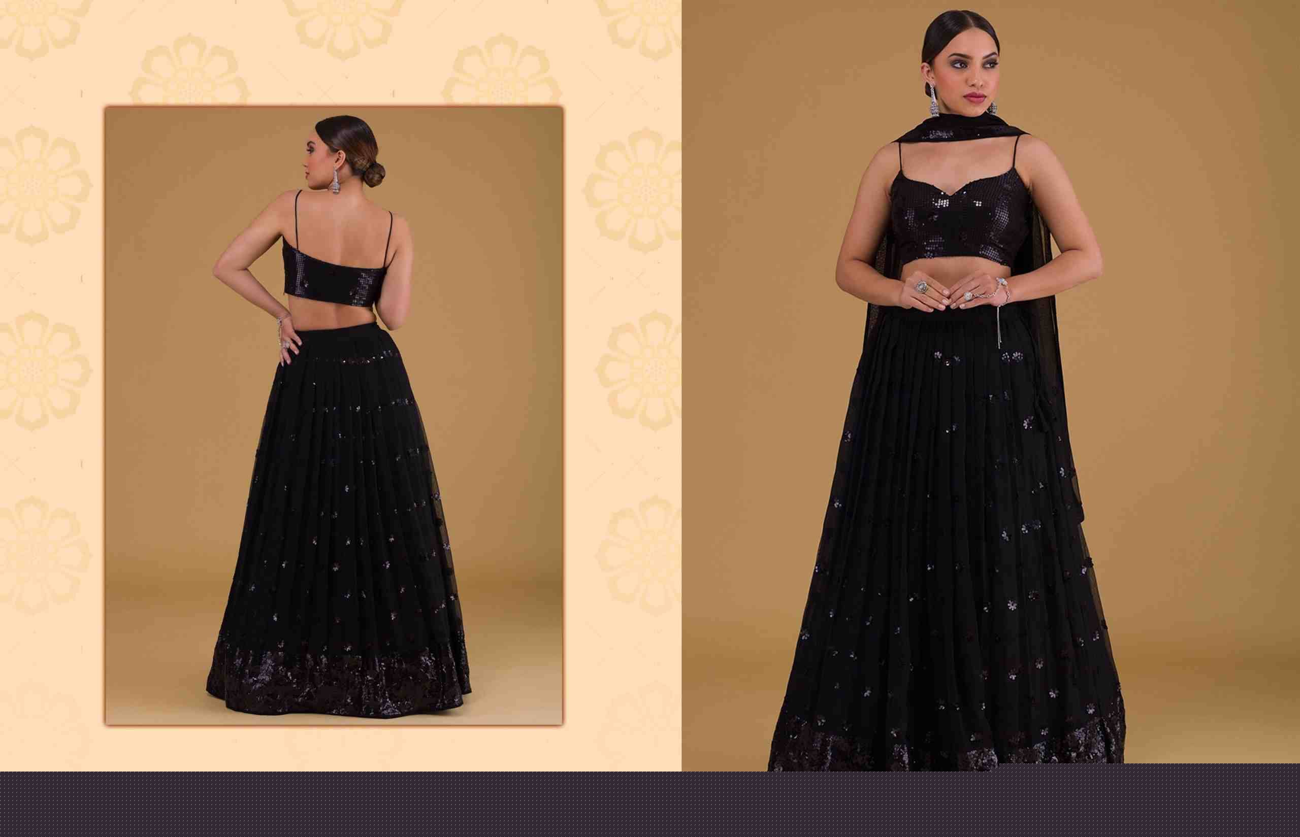 Vol-27 By Zeel Clothing Festive Wear Collection Beautiful Stylish Colorful Fancy Party Wear & Occasional Wear Georgette Lehengas At Wholesale Price