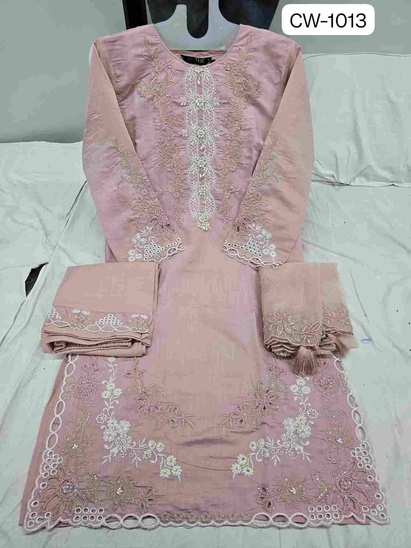 CW-1013 Colours By Mushk 1013-A To 1013-D Series Beautiful Winter Collection Pakistani Suits Stylish Fancy Colorful Casual Wear & Ethnic Wear Roman Silk Dresses At Wholesale Price