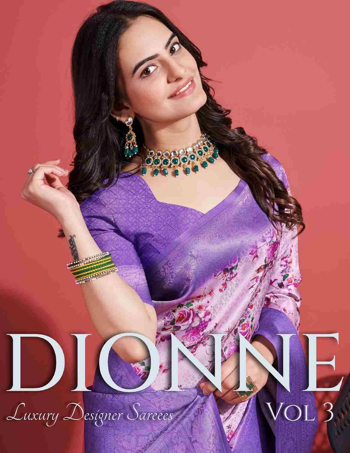 Dionne Vol-3 By Sethnic 22015 To 22019 Series Indian Traditional Wear Collection Beautiful Stylish Fancy Colorful Party Wear & Occasional Wear Fancy Sarees At Wholesale Price