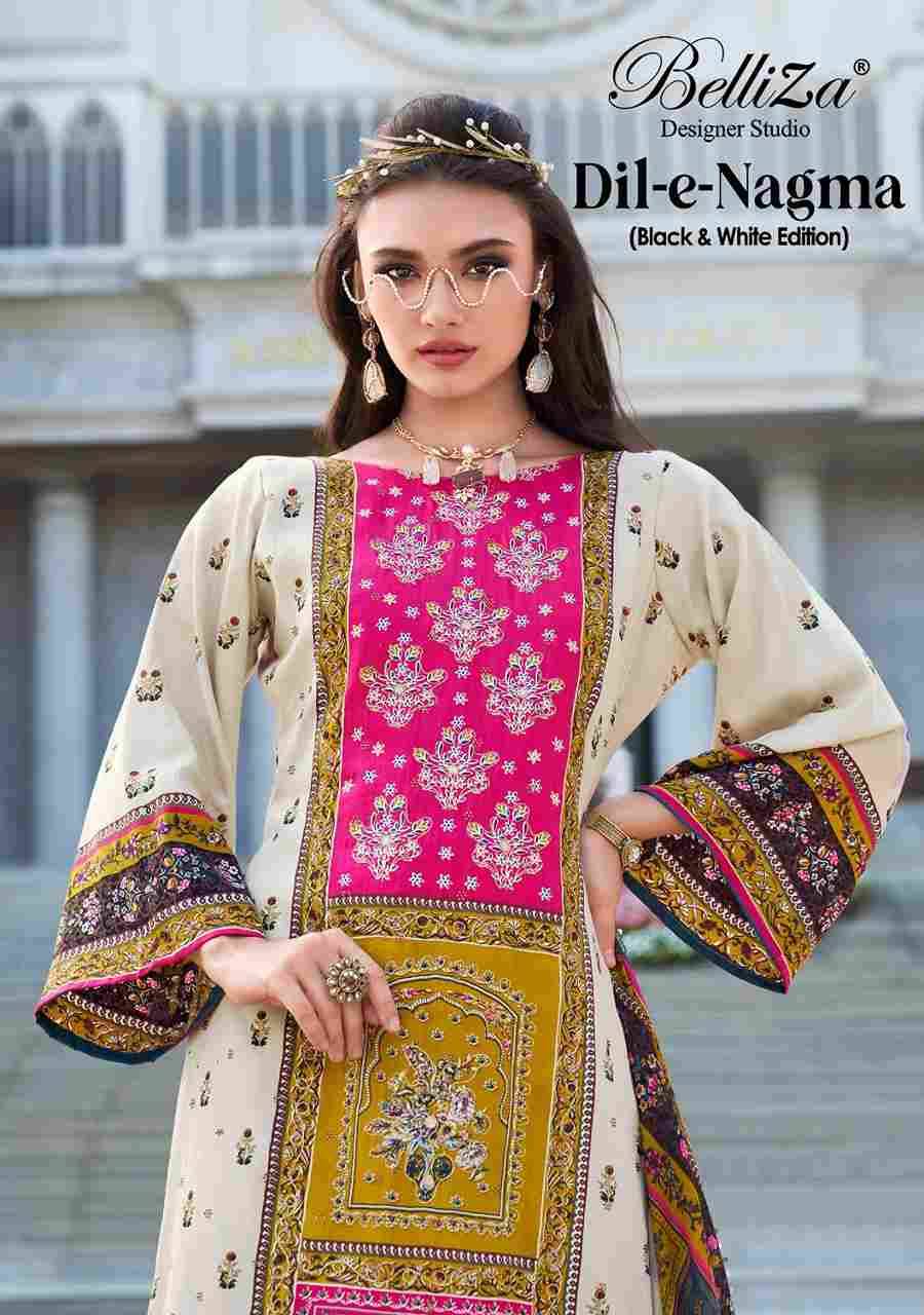 Dil-E-Nagma By Belliza 841-001 To 841-002 Series Beautiful Suits Colorful Stylish Fancy Casual Wear & Ethnic Wear Pure Jam Cotton Dresses At Wholesale Price