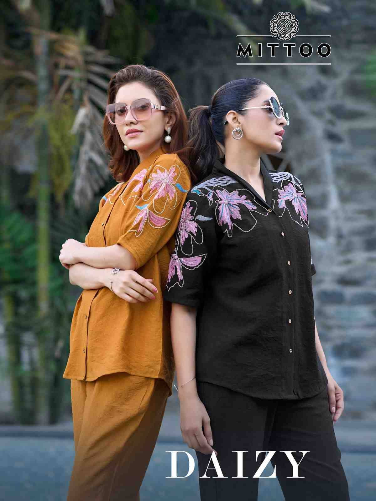 Daizy By Mittoo 2001 To 2006 Series Designer Stylish Fancy Colorful Beautiful Party Wear & Ethnic Wear Collection Viscose Crepe Co-Ord At Wholesale Price