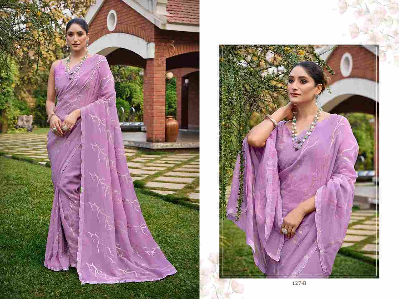 Durga 127 Colours By Fashid Wholesale 127-A To 127-D Series Indian Traditional Wear Collection Beautiful Stylish Fancy Colorful Party Wear & Occasional Wear Crunchy Silk Sarees At Wholesale Price