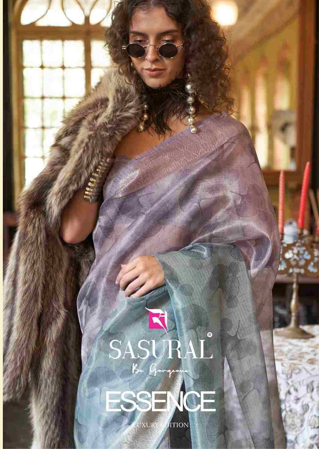 Essence By Sasural 201 To 206 Series Indian Traditional Wear Collection Beautiful Stylish Fancy Colorful Party Wear & Occasional Wear Banarasi Sarees At Wholesale Price