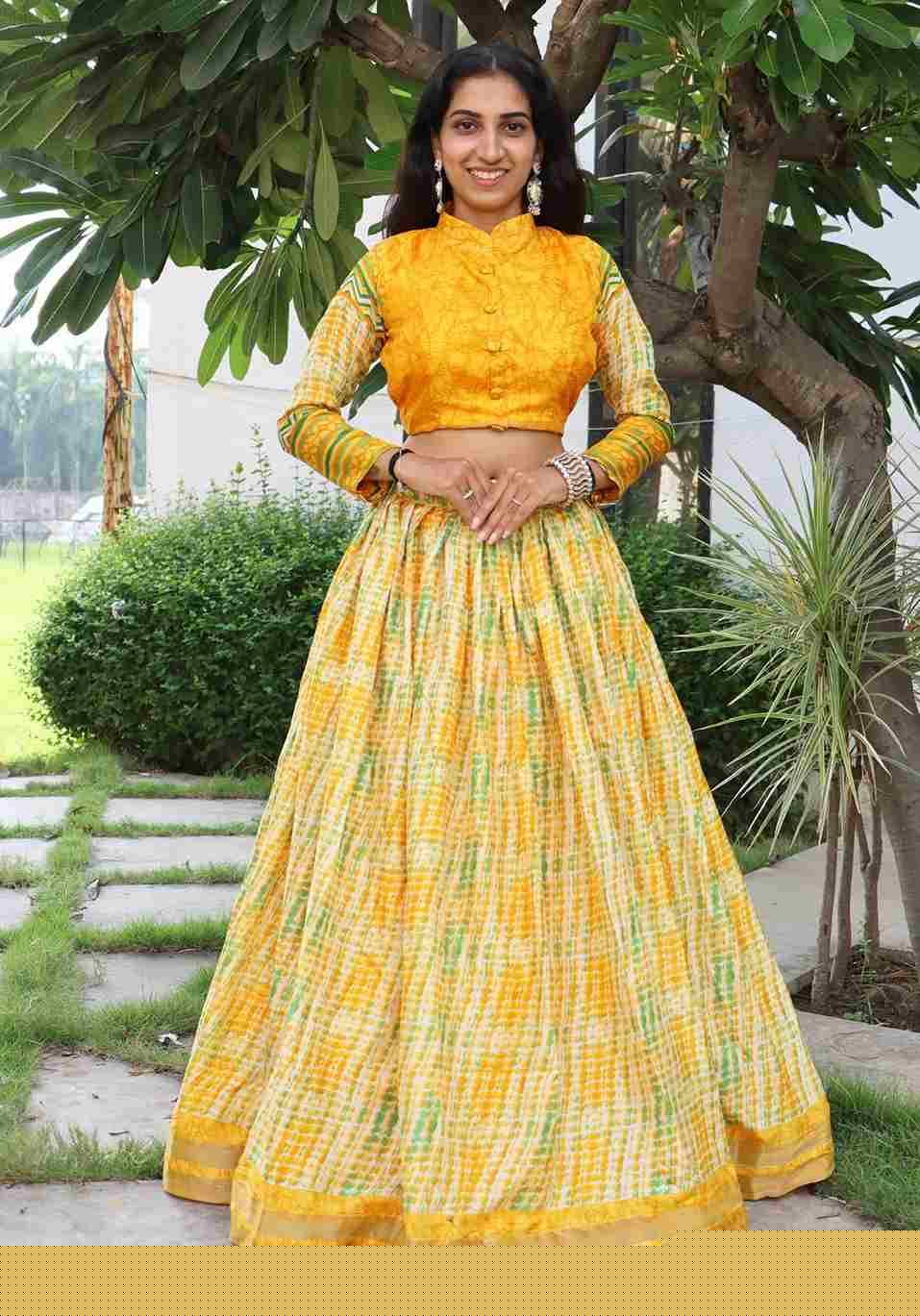 Gr-7141 By Fashid Wholesale 01 To 05 Series Designer Beautiful Collection Occasional Wear & Party Wear Pure Tussar Silk Lehengas At Wholesale Price