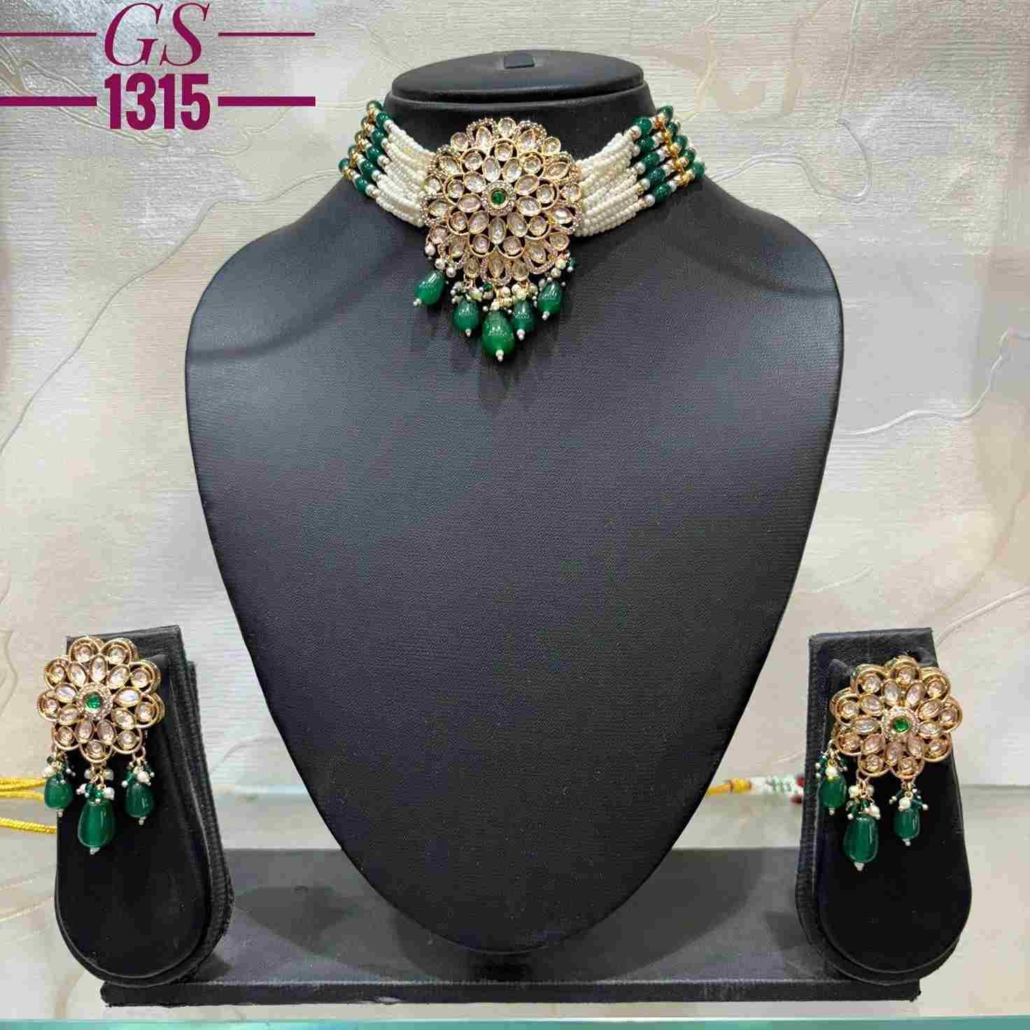 GS-1315 Vol-2 By Fashid Wholesale 01 To 05 Series Traditional Artificial Jewellery For Indian Attire At Exclusive Range.
