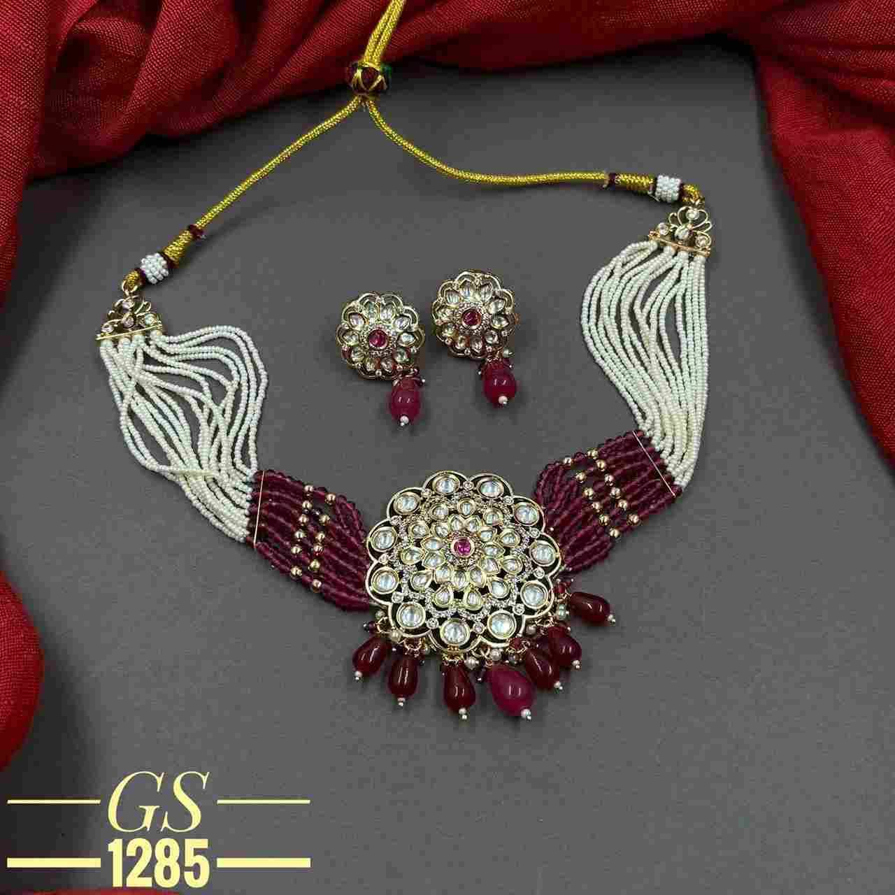 Gs-1285 By Fashid Wholesale 01 To 06 Series Traditional Artificial Jewellery For Indian Attire At Exclusive Range.