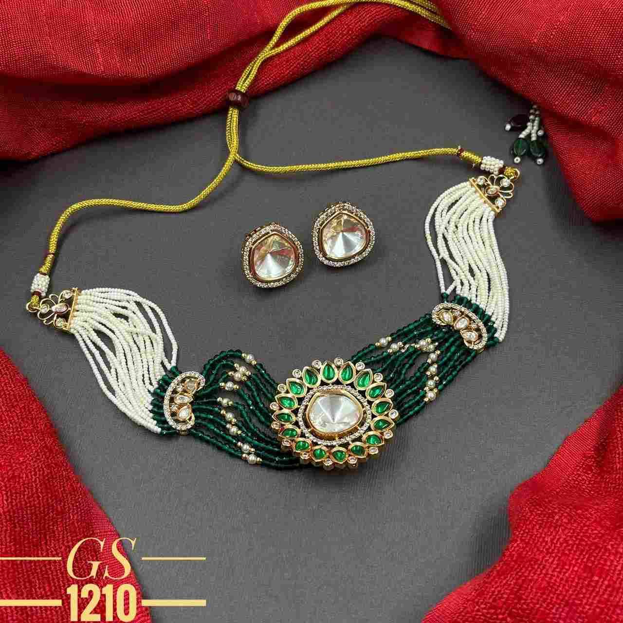 Gs-1210 By Fashid Wholesale 01 To 07 Series Traditional Artificial Jewellery For Indian Attire At Exclusive Range.