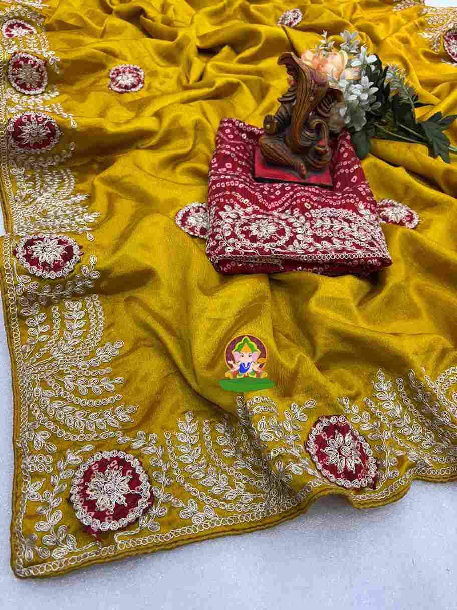 Hf-11 By Fashid Wholesale 01 To 04 Series Indian Traditional Wear Collection Beautiful Stylish Fancy Colorful Party Wear & Occasional Wear Chinnon Sarees At Wholesale Price