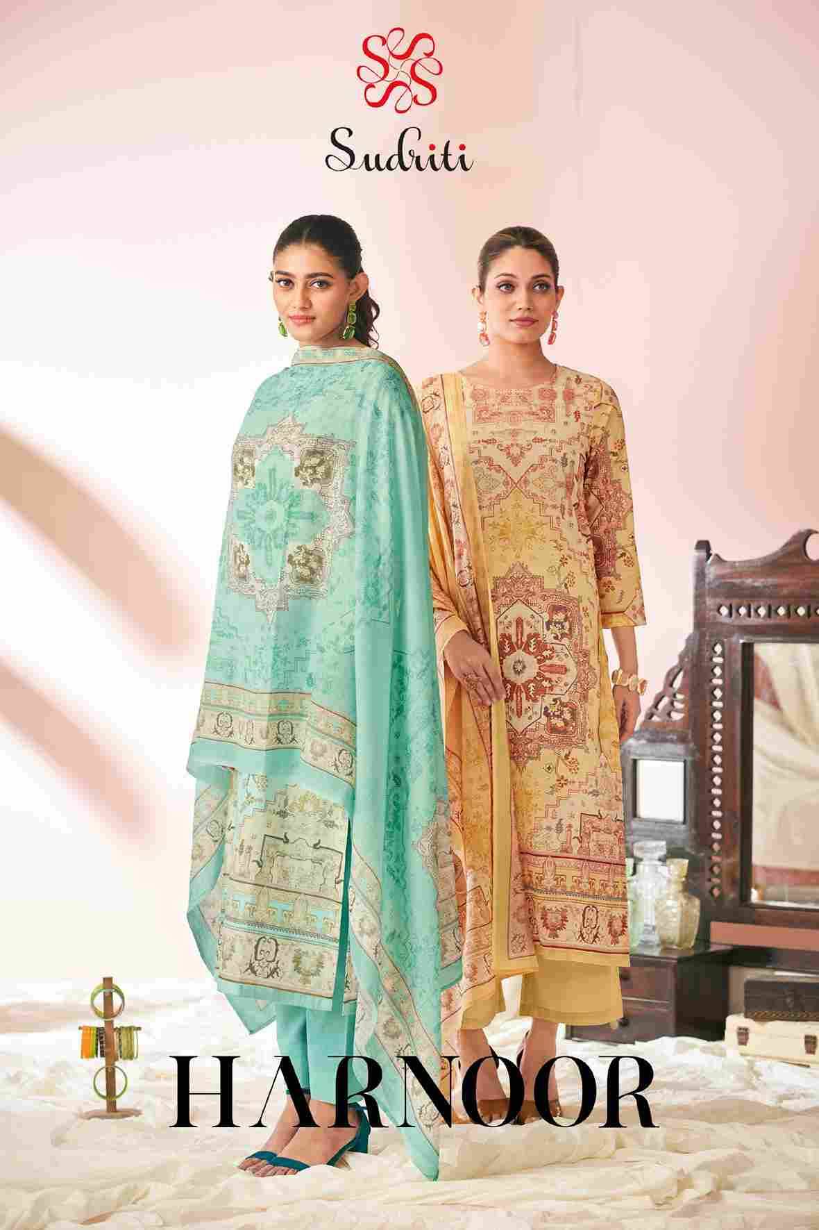 Harnoor By Sudriti Beautiful Stylish Festive Suits Fancy Colorful Casual Wear & Ethnic Wear & Ready To Wear Cotton Lawn Print Dresses At Wholesale Price