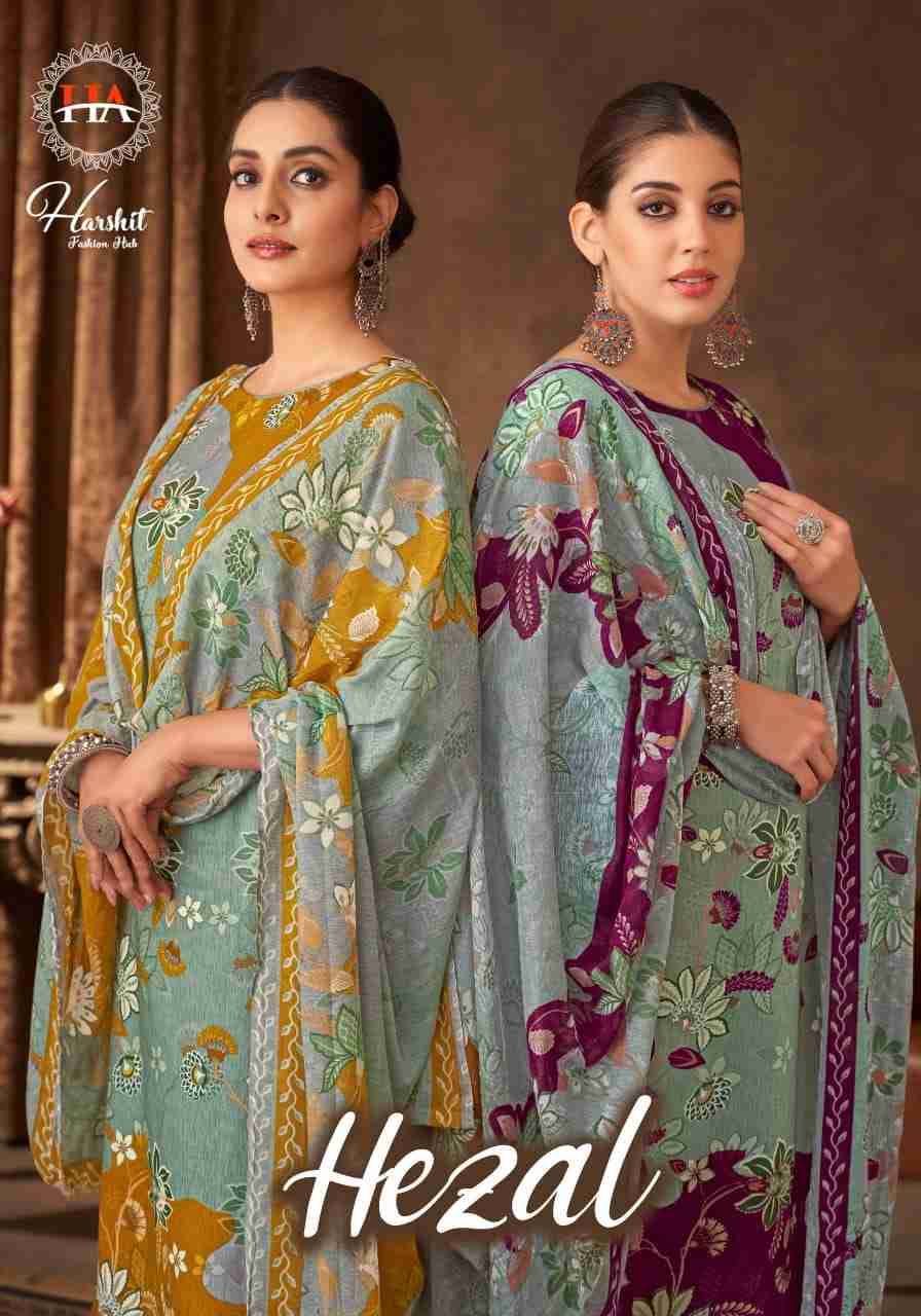 Hezal By Harshit Fashion Hub 1909-001 To 1909-006 Series Beautiful Festive Suits Stylish Fancy Colorful Casual Wear & Ethnic Wear Pure Viscose Rayon Dresses At Wholesale Price