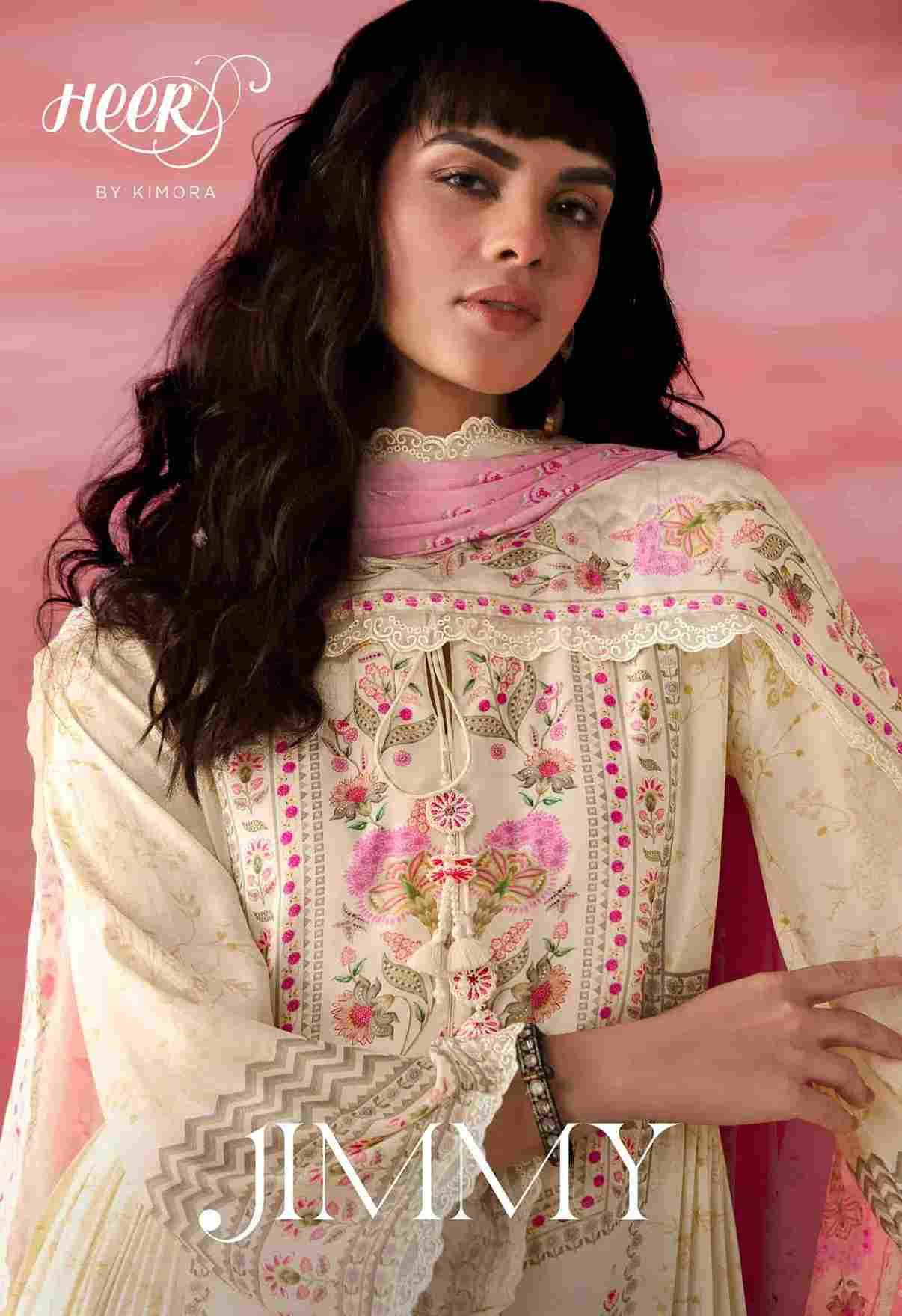 Jimmy By Kimora Fashion 9631 To 9636 Series Designer Festive Suits Collection Beautiful Stylish Fancy Colorful Party Wear & Occasional Wear Pure Muslin Dresses At Wholesale Price