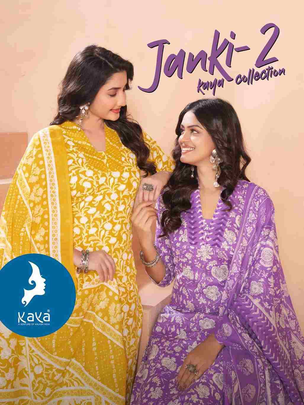 Janki Vol-2 By Kaya 01 To 06 Series Beautiful Stylish Festive Suits Fancy Colorful Casual Wear & Ethnic Wear & Ready To Wear Cotton Dresses At Wholesale Price
