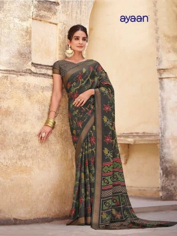 Kunti By Ayaan 01 To 12 Series Indian Traditional Wear Collection Beautiful Stylish Fancy Colorful Party Wear & Occasional Wear Georgette Sarees At Wholesale Price