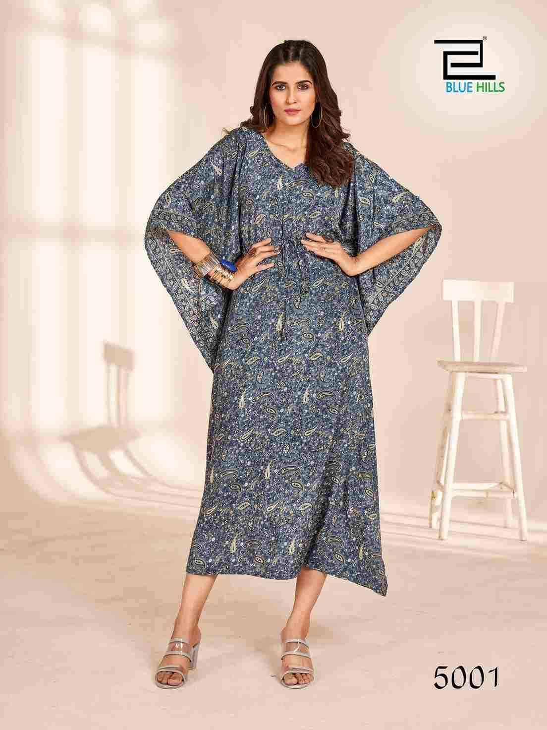 Kaftan Vol-2 By Kaamiri 01 To 05 Series Designer Stylish Fancy Colorful Beautiful Party Wear & Ethnic Wear Collection Heavy French Crepe Kaftan At Wholesale Price