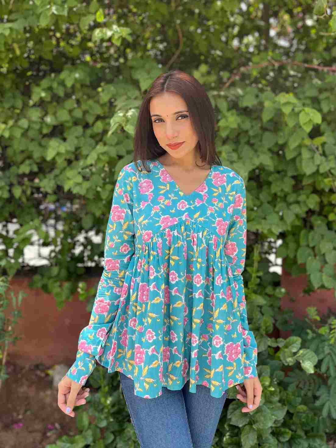 Kanika By Kaamiri 01 To 08 Series Designer Stylish Fancy Colorful Beautiful Party Wear & Ethnic Wear Collection Rayon Printed Tops At Wholesale Price