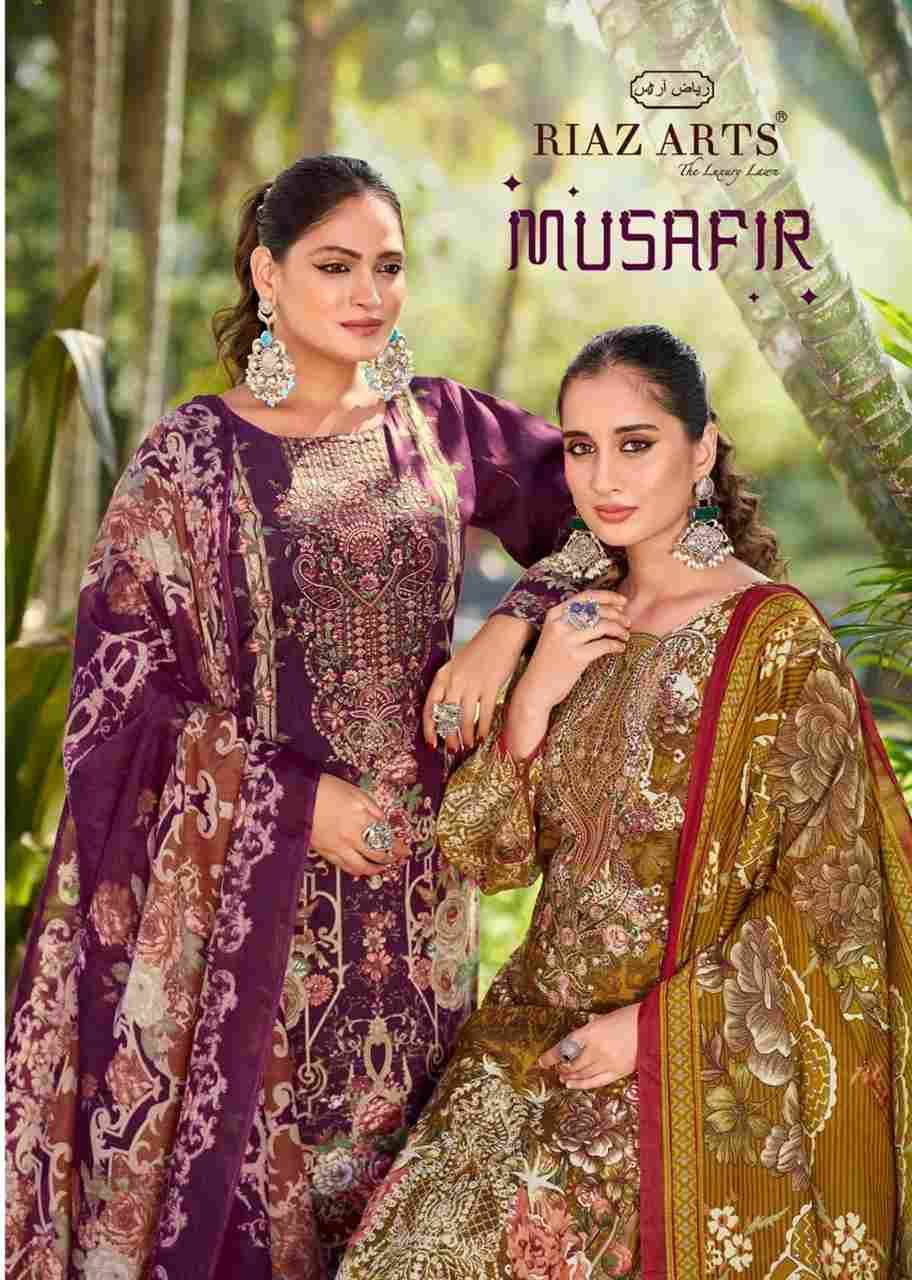 Musafir Vol-24 By Riaz Arts 1001 To 1006 Series Beautiful Festive Suits Stylish Fancy Colorful Casual Wear & Ethnic Wear Pure Lawn Cambric Print Dresses At Wholesale Price