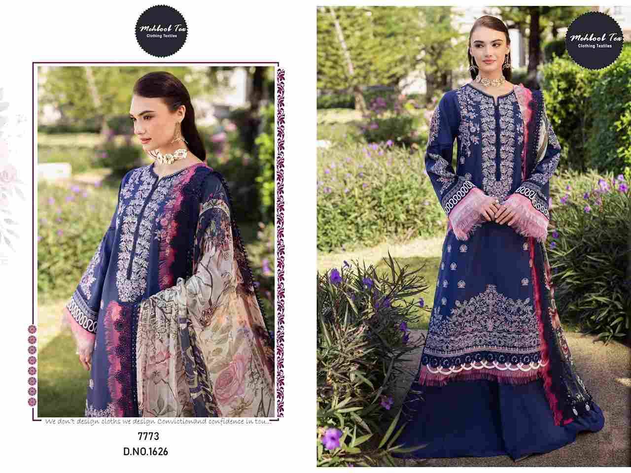 Mehboob Tex Hit Design 1626 By Mehboob Tex Beautiful Pakistani Suits Stylish Fancy Colorful Party Wear & Occasional Wear Pure Cotton Dresses At Wholesale Price