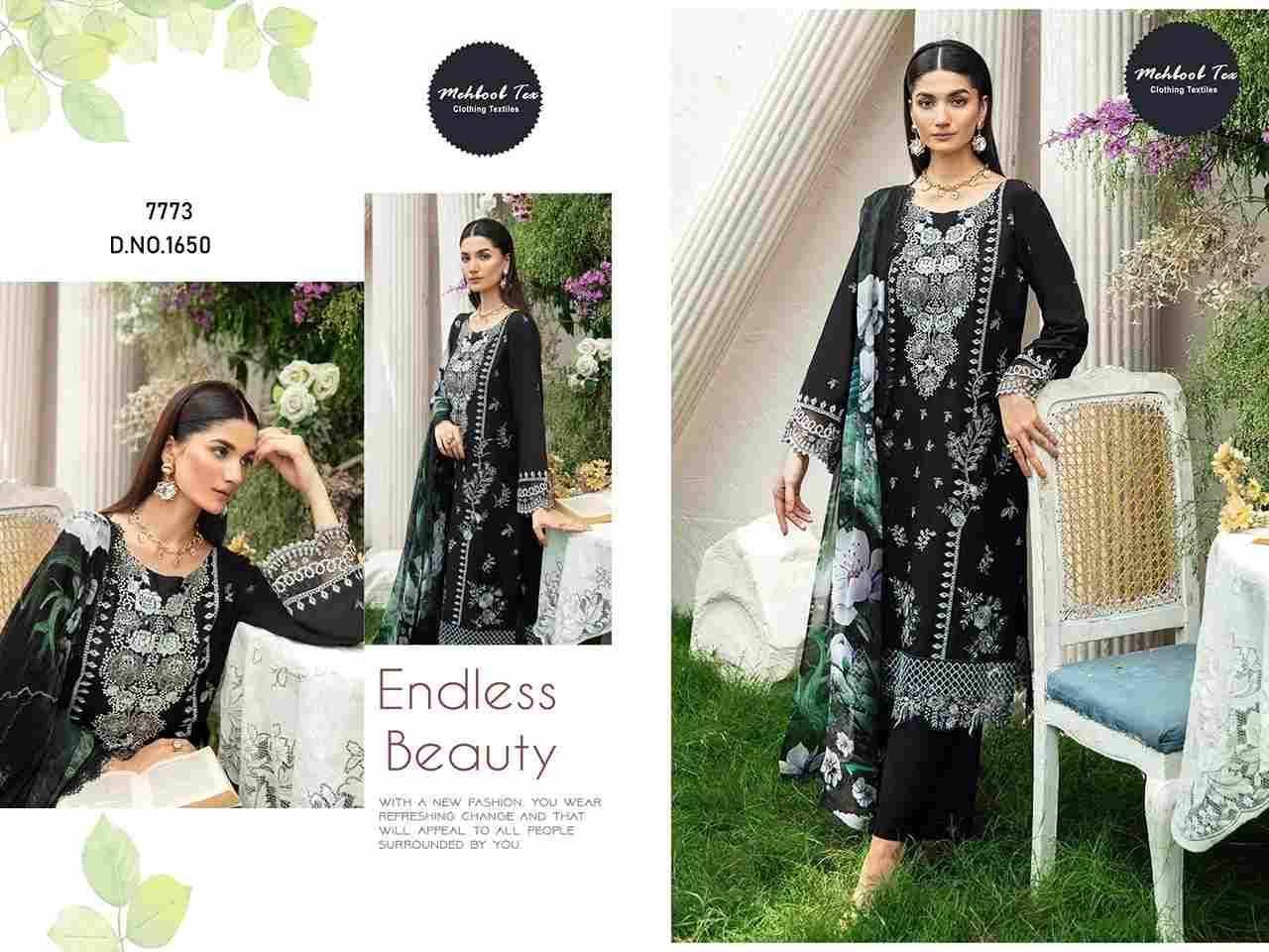 Mehboob Tex Hit Design 1650 By Mehboob Tex Beautiful Pakistani Suits Stylish Fancy Colorful Party Wear & Occasional Wear Pure Cotton Dresses At Wholesale Price