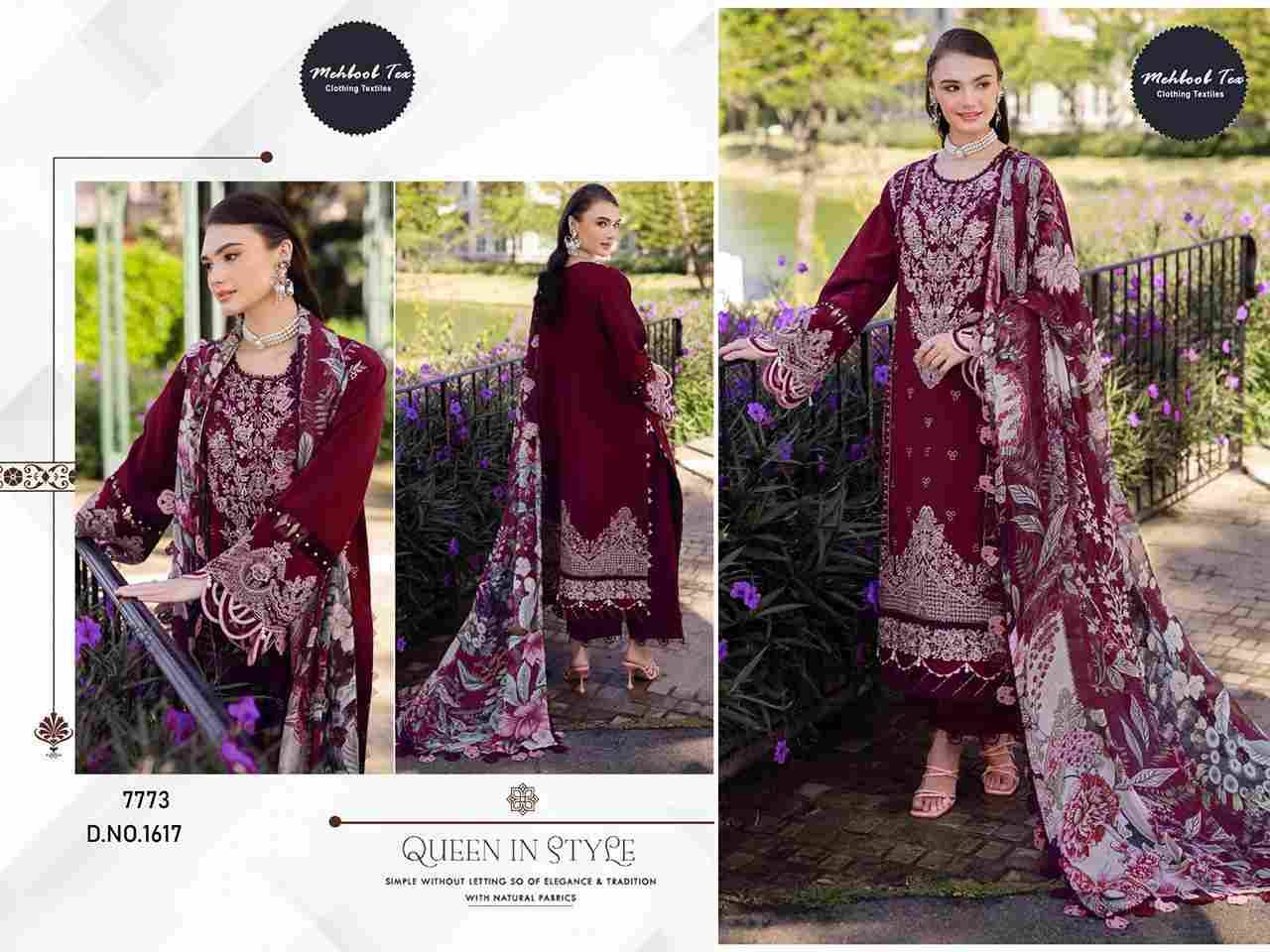 Mehboob Tex Hit Design 1617 By Mehboob Tex Pakistani Suits Collection Beautiful Stylish Fancy Colorful Party Wear & Occasional Wear Pure Rayon Embroidered Dresses At Wholesale Price