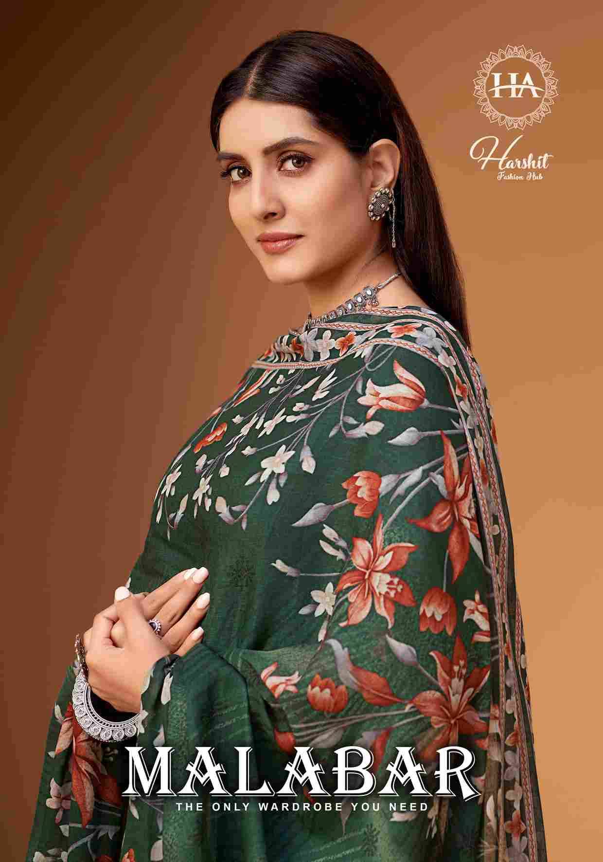 Malabar By Harshit Fashion Hub 1936-719-001 To 1936-719-006 Series Beautiful Festive Suits Stylish Fancy Colorful Casual Wear & Ethnic Wear Pure Jam Cotton Dresses At Wholesale Price