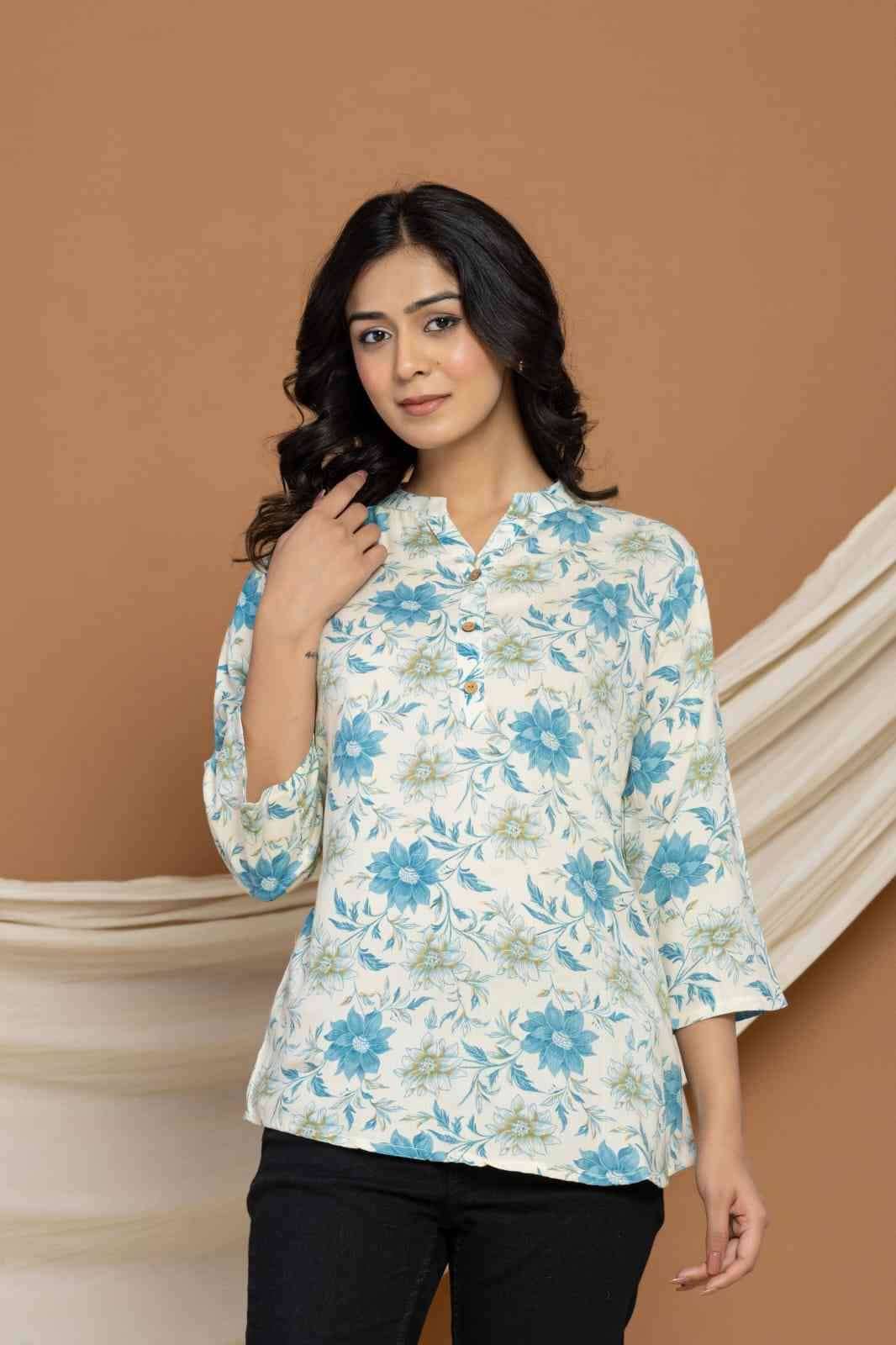 Nirali By Kaamiri 01 To 23 Series Designer Stylish Fancy Colorful Beautiful Party Wear & Ethnic Wear Collection Cotton Tops At Wholesale Price