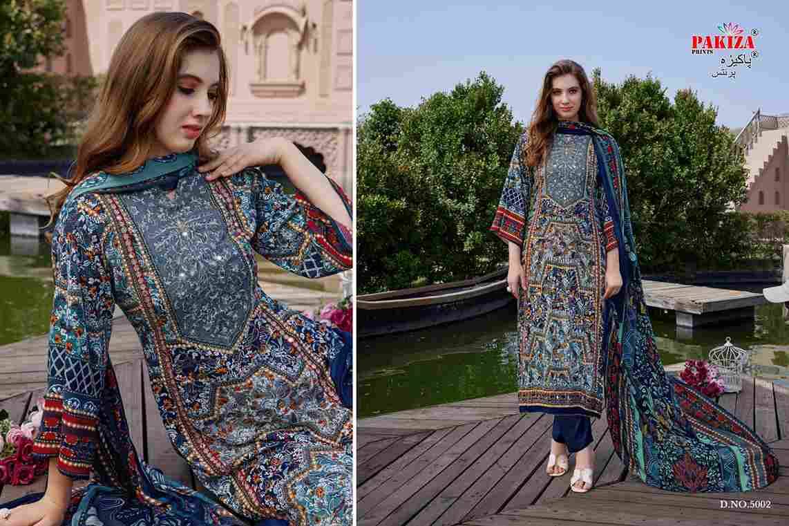 Nawazish Vol-05 By Pakiza Prints 5001 To 5004 Series Beautiful Festive Suits Stylish Fancy Colorful Party Wear & Occasional Wear Rayon Print Dresses At Wholesale Price
