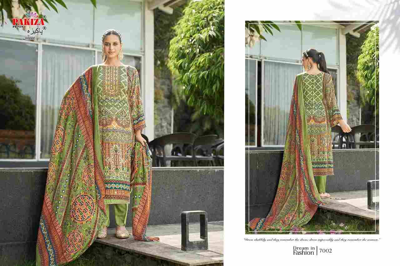 Nawazish Vol-07 By Pakiza Prints 7001 To 7004 Series Beautiful Festive Suits Stylish Fancy Colorful Party Wear & Occasional Wear Rayon Print Dresses At Wholesale Price