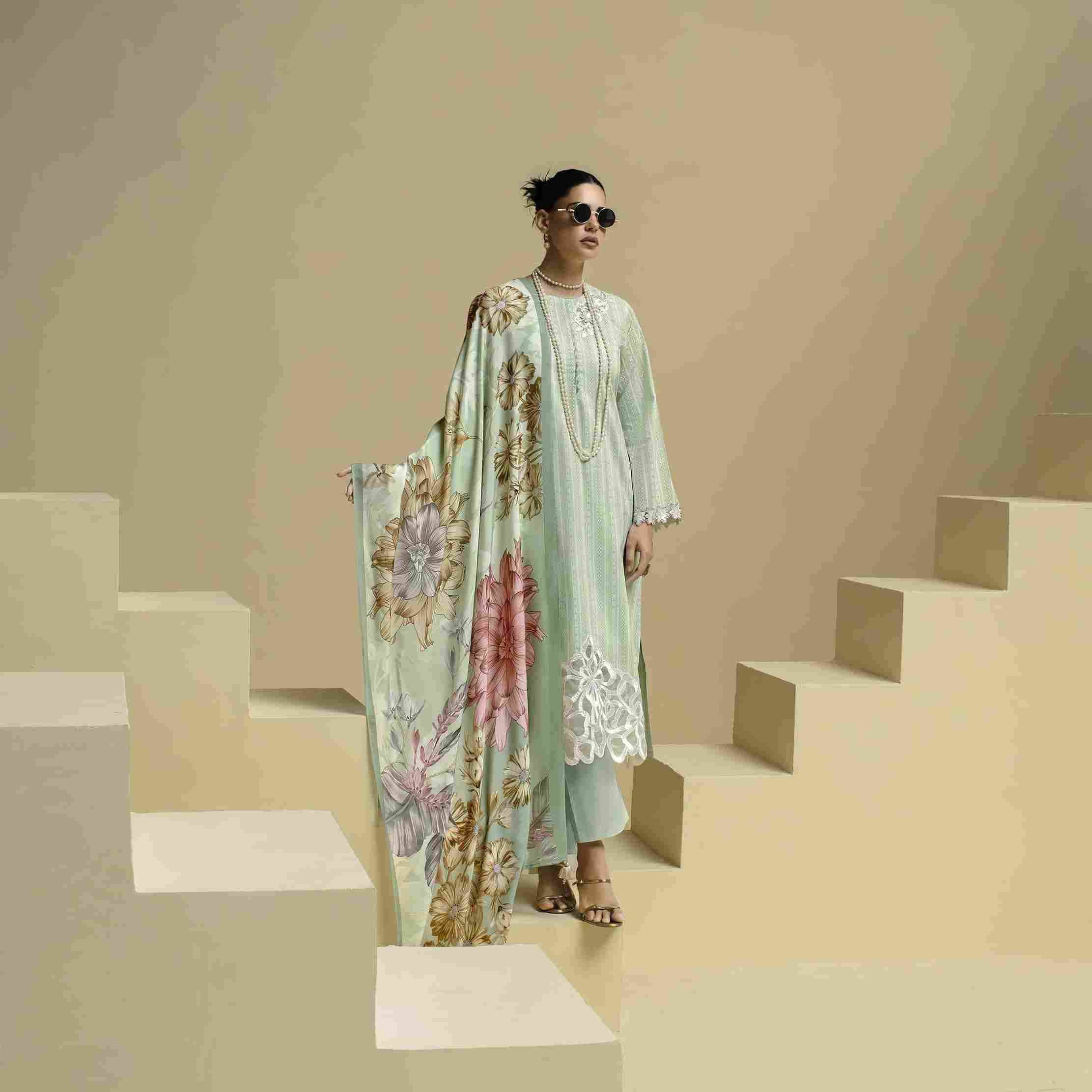 Ornet By Sohni 271 To 274 Series Beautiful Suits Colorful Stylish Fancy Casual Wear & Ethnic Wear Pure Cotton Lawn Embroidery Dresses At Wholesale Price