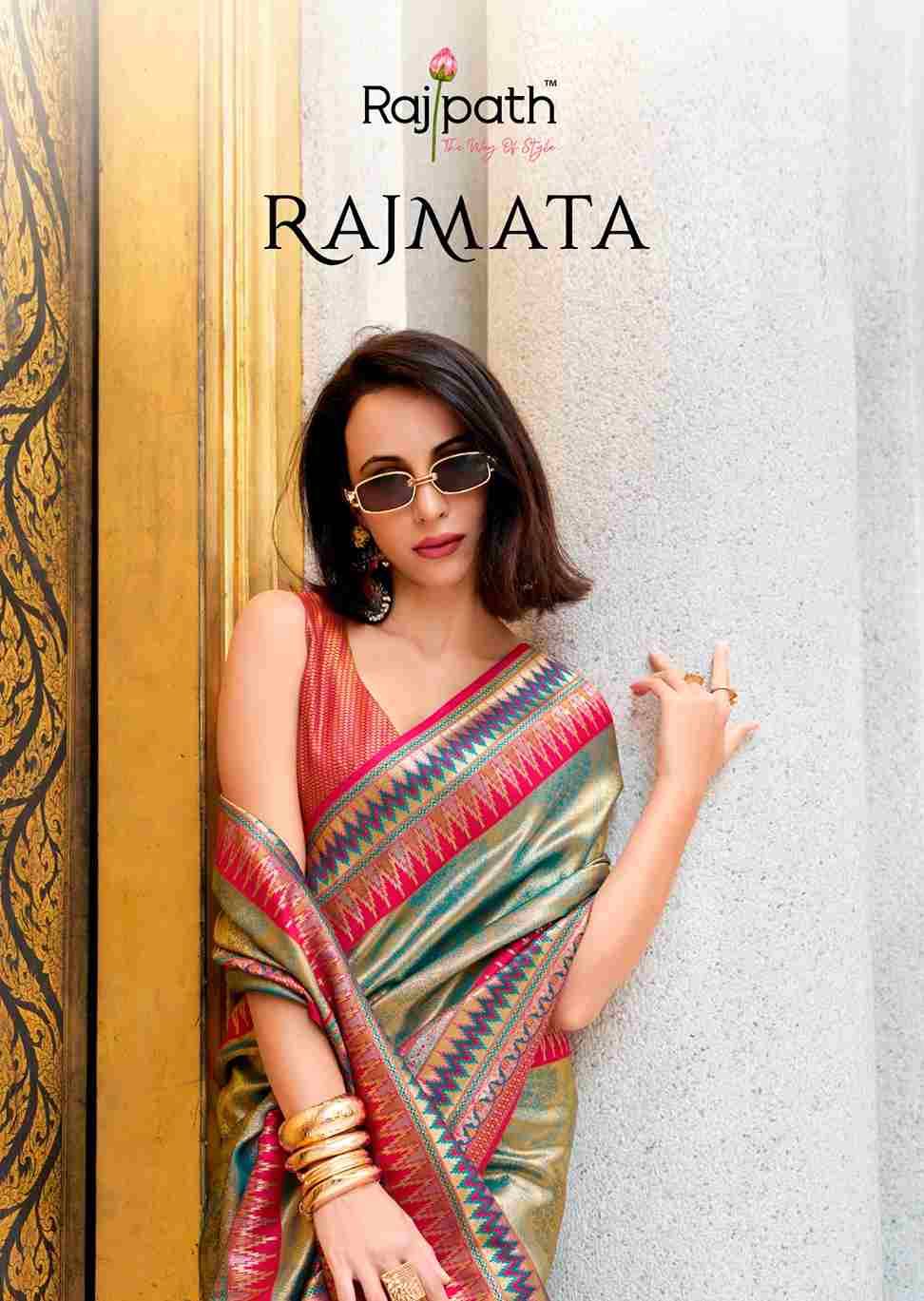 Rajmata By Rajpath 143 To 148 Series Indian Traditional Wear Collection Beautiful Stylish Fancy Colorful Party Wear & Occasional Wear Tissue Silk Sarees At Wholesale Price