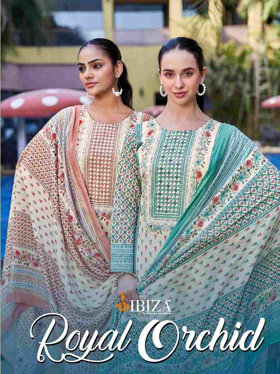Royal Orchid By Ibiza 15907 To 15910 Series Designer Festive Suits Beautiful Fancy Stylish Colorful Party Wear & Occasional Wear Pure Lawn Cotton Dresses At Wholesale Price