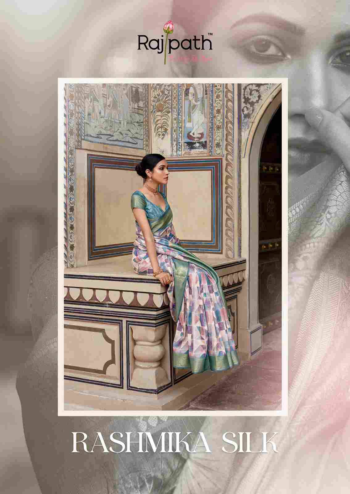 Rashmika Silk By Rajpath 230001 To 230006 Series Indian Traditional Wear Collection Beautiful Stylish Fancy Colorful Party Wear & Occasional Wear Handloom Silk Sarees At Wholesale Price