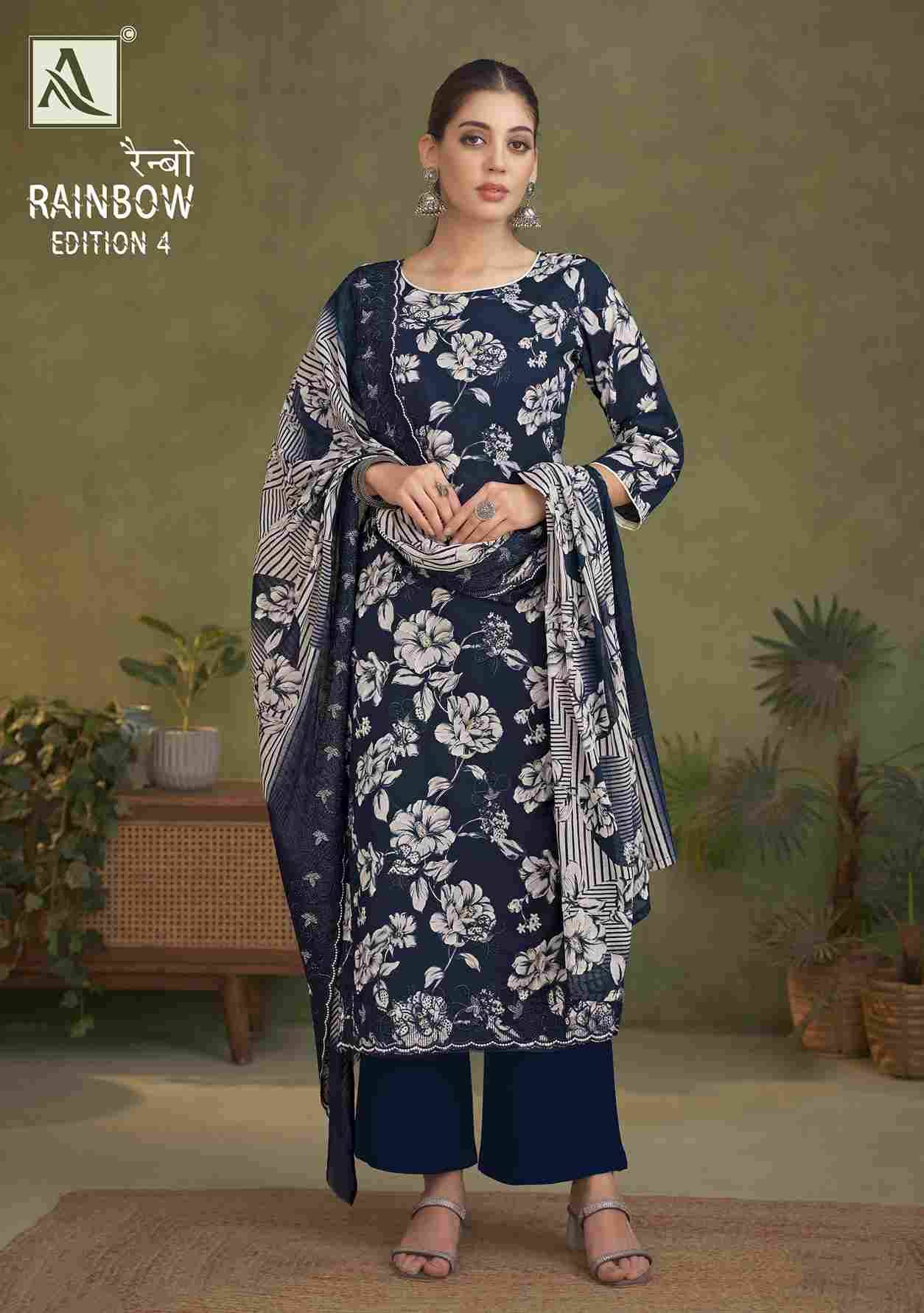Rainbow Vol-4 By Alok Suit 1904-001 To 1904-006 Series Beautiful Festive Suits Stylish Fancy Colorful Casual Wear & Ethnic Wear Pure Cambric Cotton Print Dresses At Wholesale Price