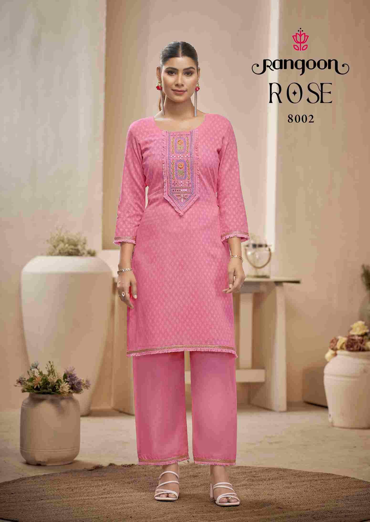Rose By Rangoon 8001 To 8006 Series Designer Stylish Fancy Colorful Beautiful Party Wear & Ethnic Wear Collection Cotton Print Co-Ord At Wholesale Price