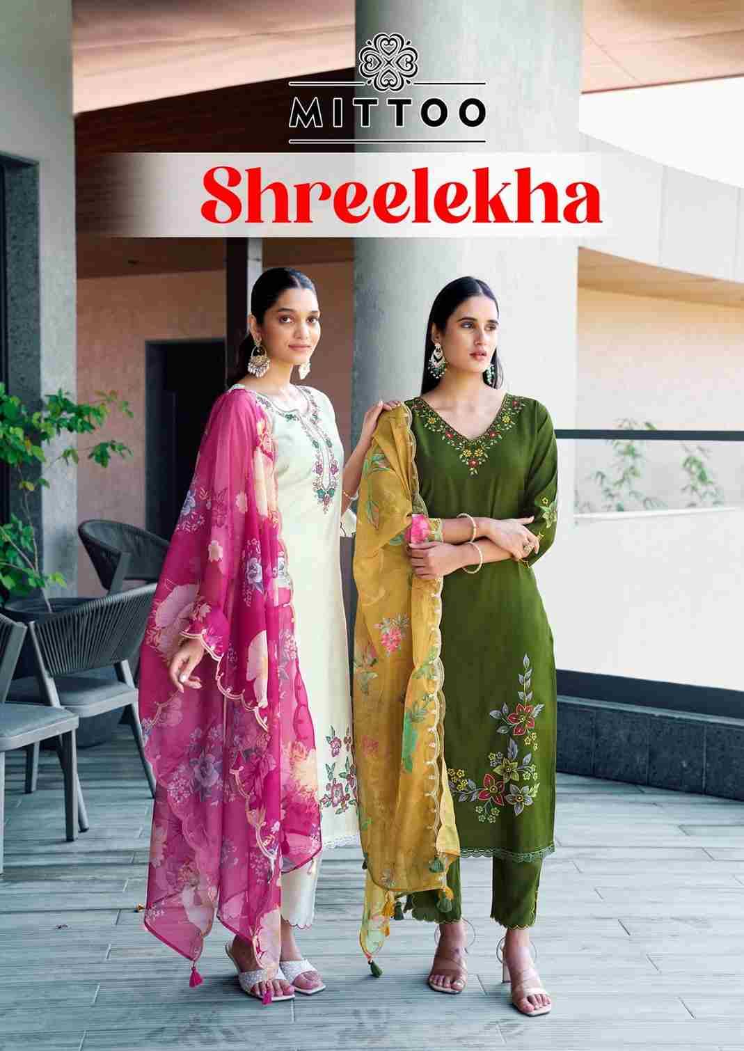 Shreelekha By Mittoo 3001 To 3004 Series Beautiful Festive Suits Colorful Stylish Fancy Casual Wear & Ethnic Wear Modal Viscose Dresses At Wholesale Price