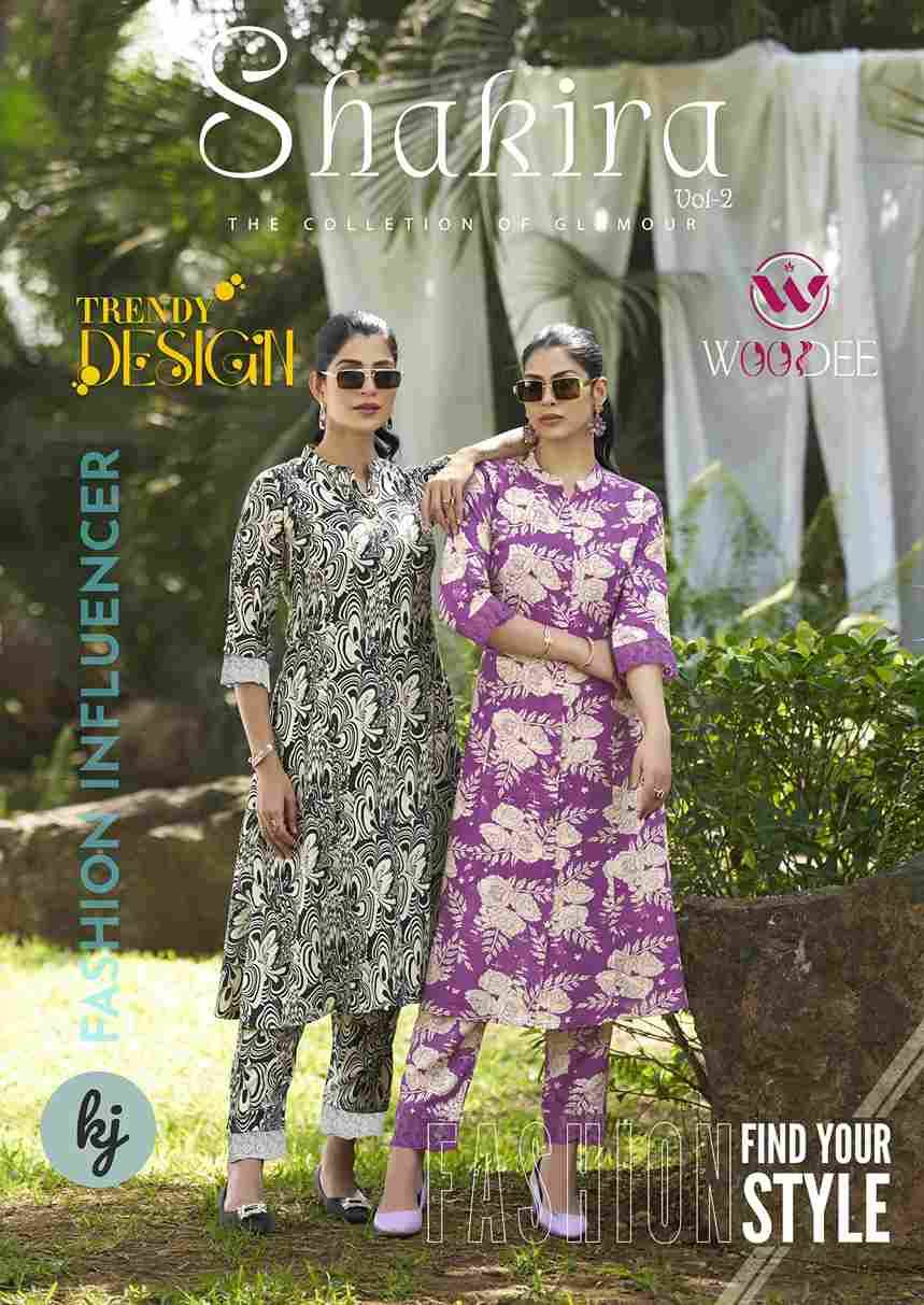 Shakira Vol-2 By Woodee 2001 To 2006 Series Designer Stylish Fancy Colorful Beautiful Party Wear & Ethnic Wear Collection Heavy Rayon Co-Ords At Wholesale Price