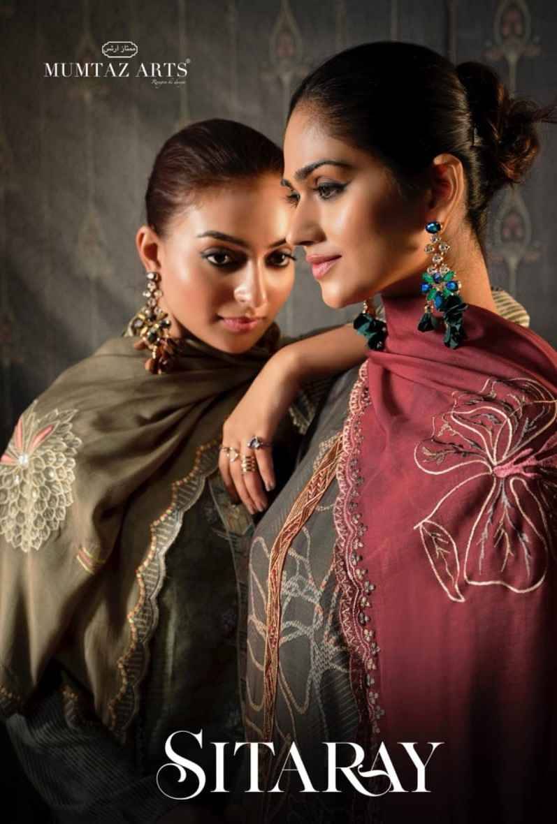 Sitaray By Mumtaz Arts 1501 To 1504 Series Designer Festive Suits Collection Beautiful Stylish Fancy Colorful Party Wear & Occasional Wear Pure Viscose Muslin Dresses At Wholesale Price