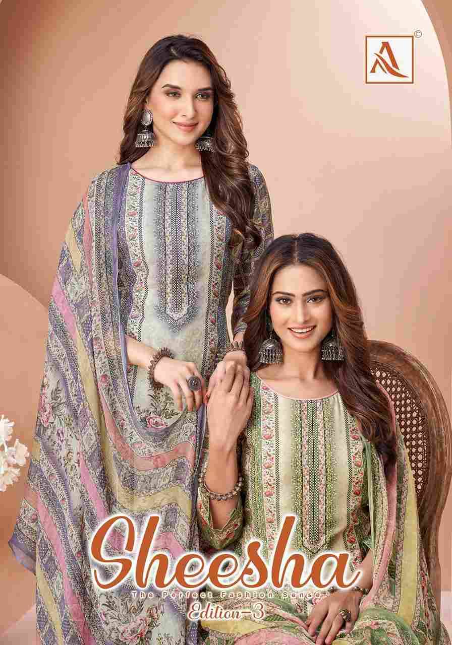 Sheesha Vol-3 By Alok Suit 1977-001 To 1977-004 Series Beautiful Festive Suits Colorful Stylish Fancy Casual Wear & Ethnic Wear Pure Viscose Muslin Dresses At Wholesale Price