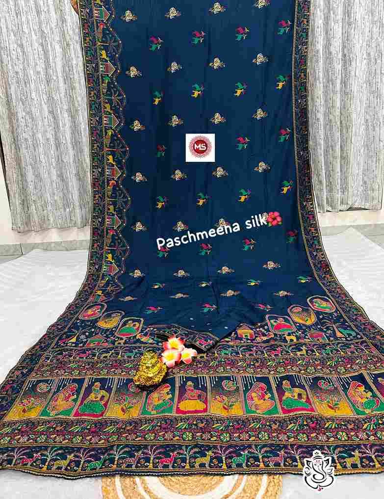 SD-12 By Fashid Wholesale 01 To 04 Series Indian Traditional Wear Collection Beautiful Stylish Fancy Colorful Party Wear & Occasional Wear Silk Sarees At Wholesale Price