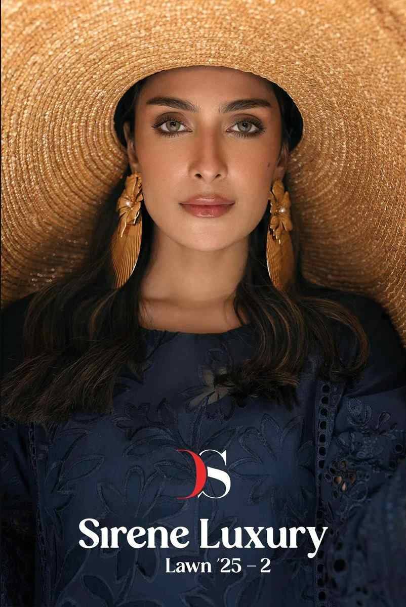 Sirene Luxury Lawn-25 Vol-2 By Deepsy Suits 1181 To 1186 Series Designer Pakistani Suits Beautiful Stylish Fancy Colorful Party Wear & Occasional Wear Pure Cotton Embroidered Dresses At Wholesale Price