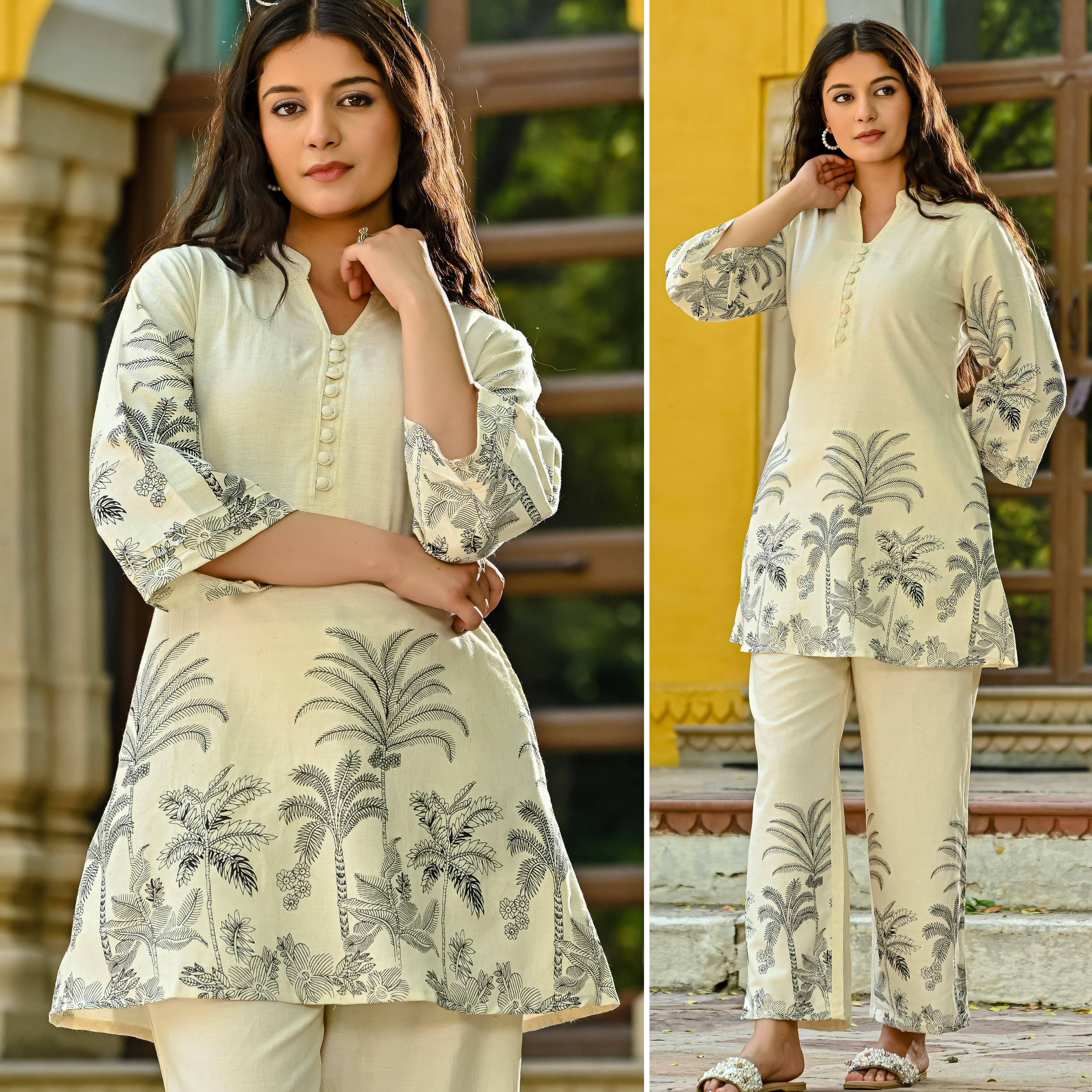 Saniya By Kaamiri 01 To 07 Series Designer Stylish Fancy Colorful Beautiful Party Wear & Ethnic Wear Collection Cotton Print Co-Ord At Wholesale Price