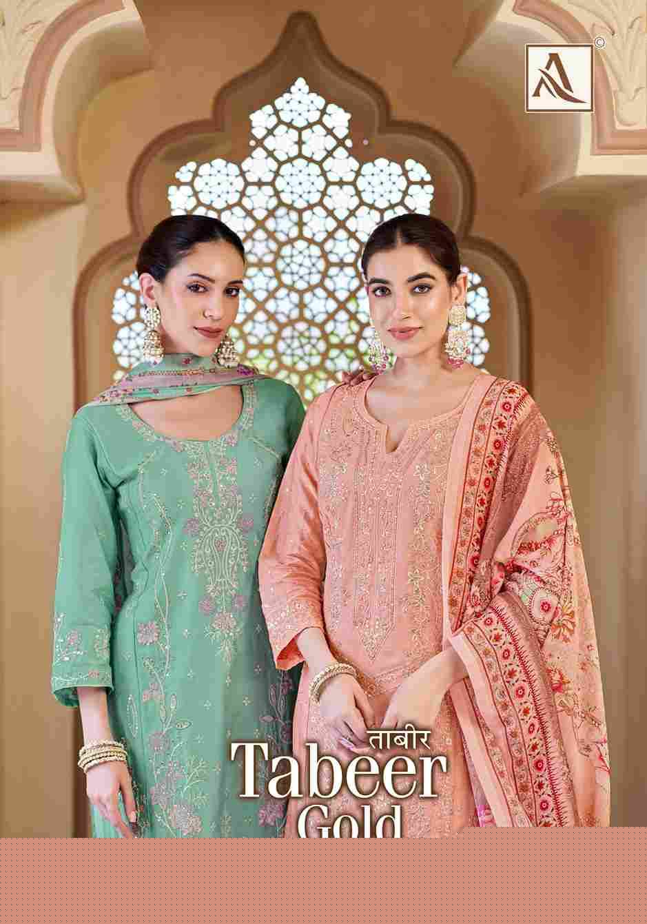 Tabeer Gold Vol-3 By Alok Suit 1945-001 To 1945-004 Series Beautiful Festive Suits Stylish Fancy Colorful Casual Wear & Ethnic Wear Pure Jam Cotton Embroidered Dresses At Wholesale Price