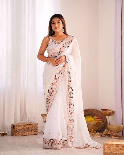 Vs Devangi By Fashid Wholesale Indian Traditional Wear Collection Beautiful Stylish Fancy Colorful Party Wear & Occasional Wear Soft Jimmy Choo Sarees At Wholesale Price