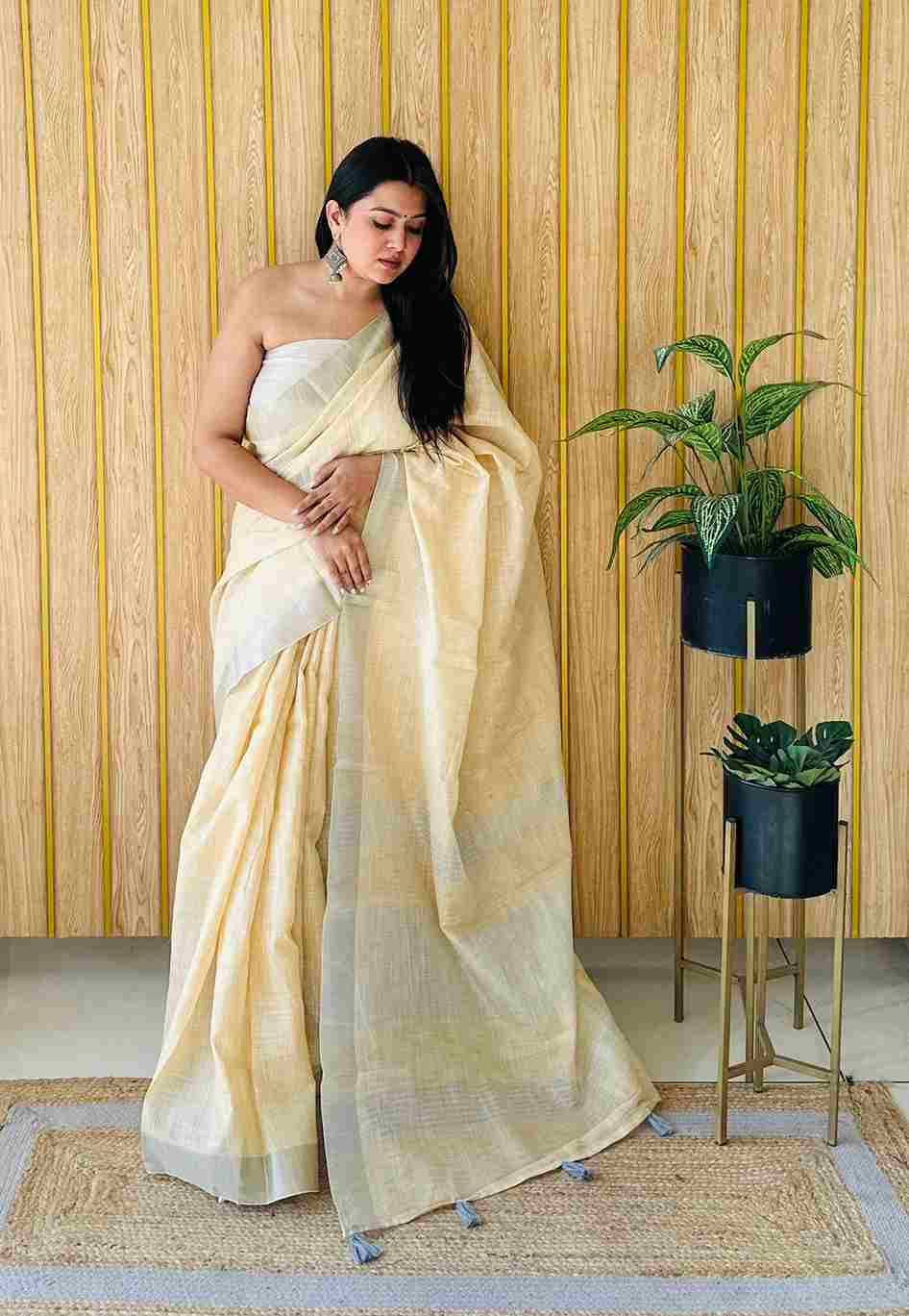 Vaidehi By Fashid Wholesale 01 To 06 Series Indian Traditional Wear Collection Beautiful Stylish Fancy Colorful Party Wear & Occasional Wear Linen Cotton Sarees At Wholesale Price