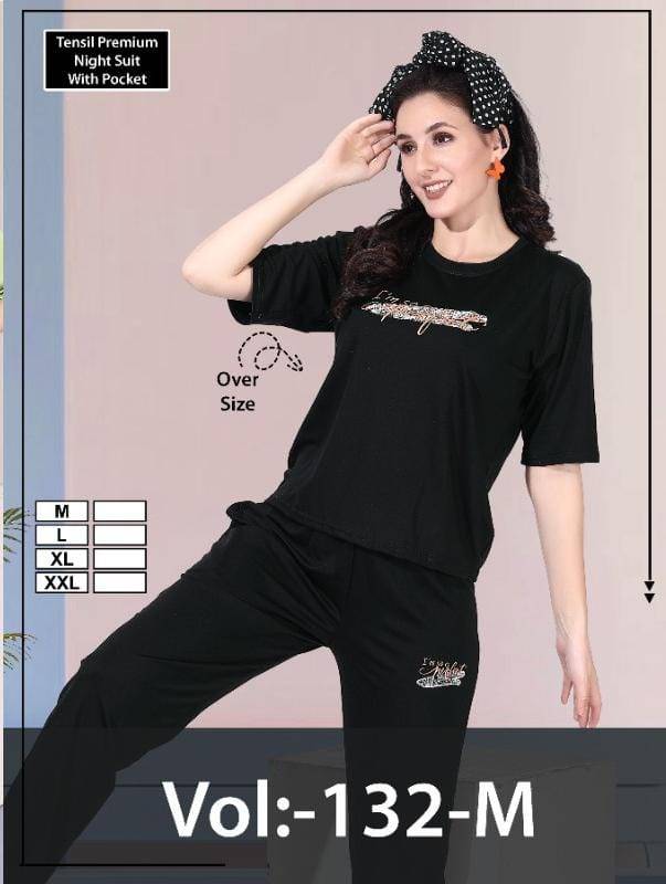 Vol-132-M By Kaamiri 01 To 06 Series Beautiful Stylish Fancy Colorful Casual Wear & Ethnic Wear Fancy Night Suits At Wholesale Price