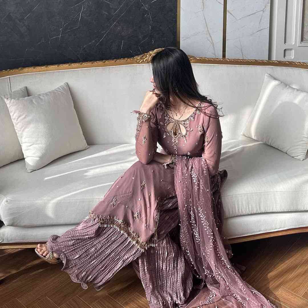 Zd-10098 By Fashid Wholesale Beautiful Colorful Fancy Wedding Collection Occasional Wear & Party Wear Faux Georgette Dresses At Wholesale Price